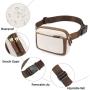 Mini Messenger bag waist bag adjustable shoulder strap artificial leather women's waist bag