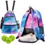 custom wholesale Sucipi Racket Bag Professional 2 Rackets with Ventilated Shoe Compartment women men Tennis Bags gym backpacks