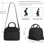 Gelory Custom Logo High Quality Oxford Insulated Cooler Lunch Bag Food Thermal Bag With Logo Design