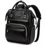 LOVEVOOK 2022 women bags casual 14 inch laptop bags fashion PU leather work travel school custom women's backpacks with USB