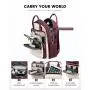 LOVEVOOK custom Lightweight casual daypacks large 15.6 17inch computer rucksack new quilted travel school women laptop backpacks