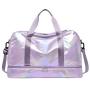 Wholesale High Quality Waterproof Fashion Colorful Shiny Travel Luggage Weekend Duffel Bag Sparkling Yoga Gym Bag