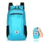 Folding bag, colorful outdoor backpack, large capacity, lightweight, with logo printed, travel and sports backpack