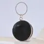 New arrival round bag handbag ladies chain crossbody shoulder bags glitter pouch clutch evening bags luxury