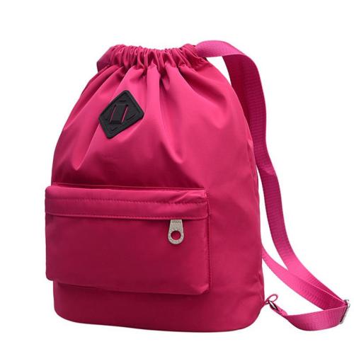Gelory New Drawstring Backpack Nylon Oxford Cloth Waterproof Drawstring Pocket Women's Leisure Trend Travel Backpack