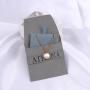 8*8 Cm Luxury Microfiber Necklace Bracelet Storage Jewelry Pouch Customized Small Gift Envelope Jewelry Bag