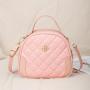 2024 Ladies Fashionable Single Handle Handbag Portable Women's Wholesale Fresh Sweet Messenger Bag for Foreign Trade