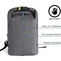 Avoid Theft Knapsack Cut Proof Fabric Backpack Anti Knife Bag Water Proof Cut Resistant Anti-theft Bag With Lock