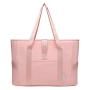 Yoga Tote Bag with Water Bottle Pockets Gym Bag with Yoga Mat Strap Weekender Bags for Women Men Green