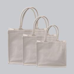Wholesale Recycled Customized Canvas Tote Bags Eco Friendly Organic Cotton Travel Dust Shopping Gift Handle Bag