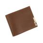 Men's short wallet Korean iron edge men's horizontal multi-card space money clip trend card bag