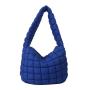 Korean popular bag female 2024 new cloud pleated bag large capacity shoulder armpit personality lightweight female bag