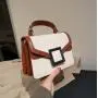 New Trendy Style Women's Shoulder Bag China Supplier's Fashionable Handbag with Zipper Closure Single Handle Portable PU Lining