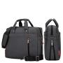 2024 Hot Sale Waterproof Lightweight Leather Laptop Bag Computer Tote Bag Business Office Briefcase Large Capacity Handbag