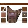 XL356 Vintage canvas messenger bag Imported Vintage Men's Shoulder Bag Luxury Daily Life  Handbag Wear-resistant Bag