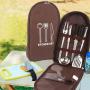 Outdoor Camping Cookware Container Cooking Bag Utensil Organizer Kitchen Ware Storage Portable Bag Travel BBQ Tableware Bag