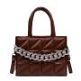 Niche Diamond Lattice Popular Woman's Handbag Retro Simple High Sense Fashion Small Square Bag Ins Large Capacity Shoulder Bags