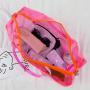 wholesale clear overnight bag spend the night duffel bag over night bags pvc duffle handbag without logo