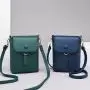 New Pure Color Simple Match Foreign Style Texture Purse Mobile Phone Bag Single Shoulder Oblique Span Mini Female Bag