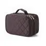 2024 New Custom Cosmetic Bag Creative Rhombus Waterproof Cosmetic Case Nylon Makeup Travel Bag Organizer