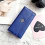KBW453 2023 New Women Purse Ladies Clutch Bag Fashion Buckle Rhombus Wallet Card Holder Money Clip Embroidered Long Wallet