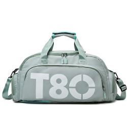 ZF080 Sports Fitness Bag Women Leisure Fashion Short Trip Bag Waterproof Oxford Cloth Shoes Warehouse Storage Shoulder Bag