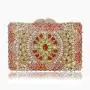 China Professional Supplier Customized Color Rhinestones Clutch Bags Dinner Party Bag  Shiny Diamond Evening Bags