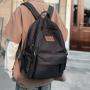ZR858 Schoolbag New Backpack Fashion High Capacity Unisex Computer Laptop Bag Oxford High School Students Letter Backpack Sport