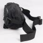 CHANGRONG Custom unisex waterproof black fanny pack waist bag