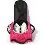 Gelory OEM Custom Logo Travel Golf Shoe Bag Outdoor Zippered Carrier Shoe Bags with Ventilation 3 External Pockets for Golf Accessories