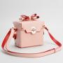 2024 Three Designs Box Shape Purses And Lovely Bow Ties Rivets Handbags For Women Luxury