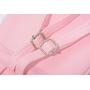 Stock Holographic Rabbit Lovely For Little Girls 3-12 Old Preschool Kindergarten School bag PU Pink Clear Small Kids Backpack