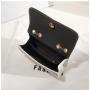 ZR299 Women's Shoulder Bag 2023 New Fashion Simple Stripe Embroidered Tassel Decorative Crossbody Bag