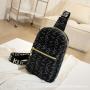 In Stock Promotion Fashion Shoulder Bag 2024 Large Capacity Chest Bag Women's New Crossbody Bag