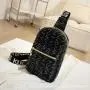 In Stock Promotion Fashion Shoulder Bag 2024 Large Capacity Chest Bag Women's New Crossbody Bag