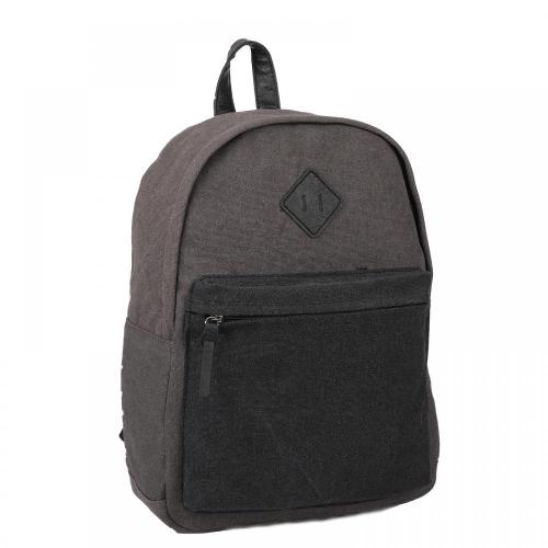 2024 new large-capacity student schoolbag outdoor travel women's canvas backpack multifunctional business backpack