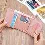 OEM153 Leather Wallet Women Small Luxury Brand Famous Mini Women Wallets Ptgirl Lovely Purse Female Small Wallet for Women Bag