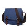 MGB034 Men's Single Shoulder Bags Canvas Vintage Messenger Crossbody Business Mobile Phone Bag Sling Casual Black Men Bag