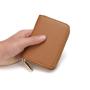 Minimalist Organ Wallet Leather Wallets For Men & Women Credit Card Holder Zipper Around Money Clip Business Travel Wallet