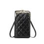 Hot Selling Korean Fashion mobile phone bag 2024 Ladies shoulder bag wholesale simple crossbody bags for women