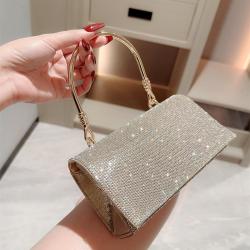 NEW Rhinestone women party clutch bag metal purses dinner dress handbag evening bar clutch handbags for women wholesale