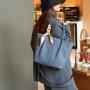 Custom High Quality Woman Genuine Leather Never Full Large Capacity Women'S Crossbody Shoulder Tote Bags For Women Female 2024