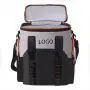 Wholesale OEM ODM Travel Office Work Food Insulated Lunch Bag Reusable Portable Soft Tarpaulin PEVA Shoulder Cooler Bag