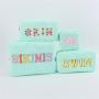 Keymay Multi Colors Women Portable Women Nylon Zipper Toiletries Organizer Bag Travel Pouch Makeup Cosmetic Bag