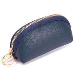 ZR236 Men's Car Key Bag Large Capacity Multi-function Soft Leather Women's Small Wallet Mini Handbag