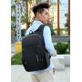 ZF095 Customized Logo Business Laptop Bag Male Fashion Leisure Travel Shoulder Bag Oxford Cloth Waterproof Backpack USB Port