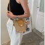 2022 Summer Popular Women's Bag New Fashion Single Shoulder Crossbody Bag Straw-woven Bucket Cover Ladies Bag