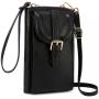 LOVEVOOK Small Retro Shoulder Phone Holder Bag Crossbody Bag women Cell Phone Purses with Credit Card Slots