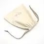 Natural Cotton Drawstring Dust Bag With Waterproof Cloth Swimsuit Underwear Clothes Shoe Packaging Cotton Dust Pouch