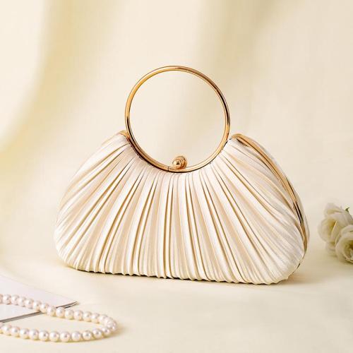 New Hundred Pleated Evening Bag Women's Handheld Celebrity Bag